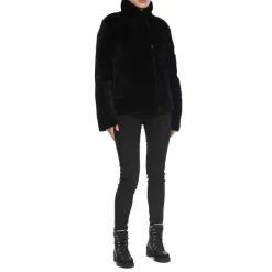 Pajar Bombers<Nathalie Women'S Reversible Shearling Jacket Black/Black
