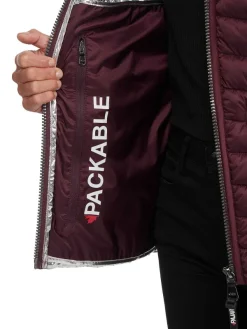 Pajar Fall/Winter<Nyota Women'S Lightweight Packable Puffer Oxblood