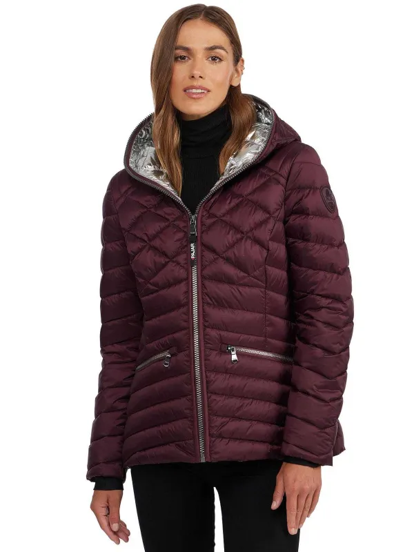 Pajar Fall/Winter<Nyota Women'S Lightweight Packable Puffer Oxblood