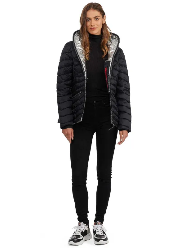 Pajar Puffers<Nyota Women'S Lightweight Packable Puffer Black