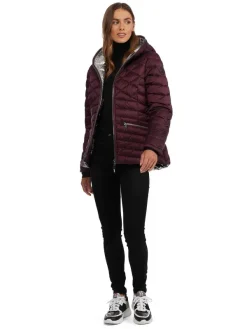 Pajar Puffers<Nyota Women'S Lightweight Packable Puffer Oxblood