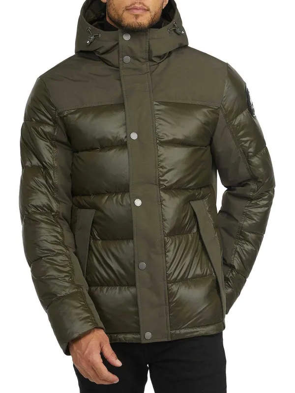 Pajar Puffers<Olsen Men'S Lightweight Puffer Military