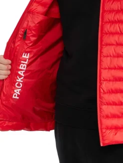 Pajar Puffers<Osprey Men'S Lightweight Packable Jacket Current Red