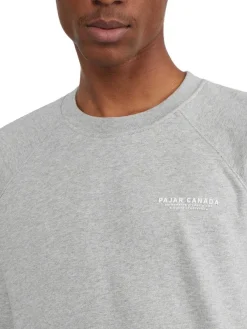 Pajar Tops<Parkwood Men'S Essential Fit Crew Sweatshirt Silver