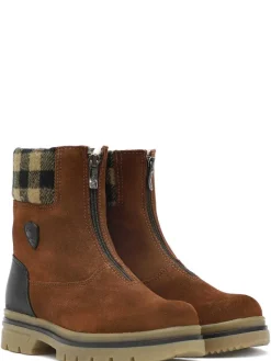 Pajar Casual Boots<Patch Women'S Heritage Boot W/ Ice Grippers Cognac/Black