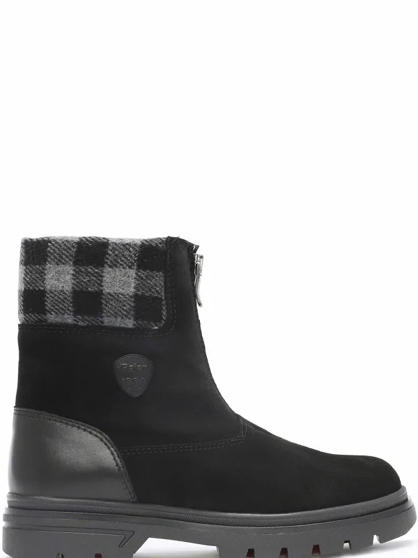 Pajar Winter Boots<Patch Women'S Heritage Boot W/ Ice Grippers Black/Black