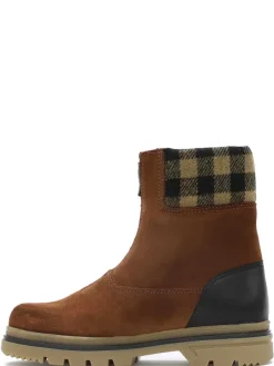 Pajar Ice Gripper<Patch Women'S Heritage Boot W/ Ice Grippers Cognac/Black