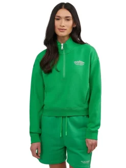 Pajar Tops<Pearson Women'S Essential Fit Half-Zip Green