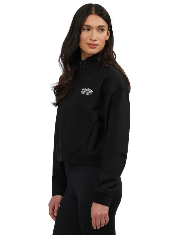 Pajar Tops<Pearson Women'S Essential Fit Half-Zip Black