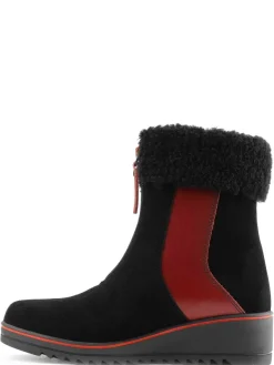 Pajar Winter Boots<Penelope Women'S Heritage Ankle Boot Black/Bordeaux