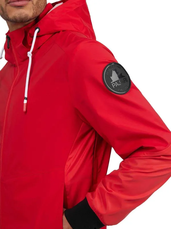 Pajar Rain Jackets<Rowan Men'S Golf-Style Rain Jacket Current Red