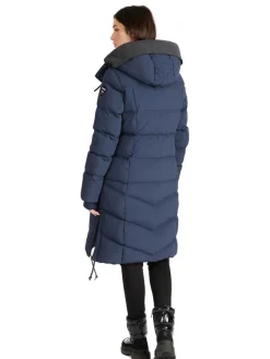 Pajar Puffers<Sapphire Women'S Long Puffer Navy