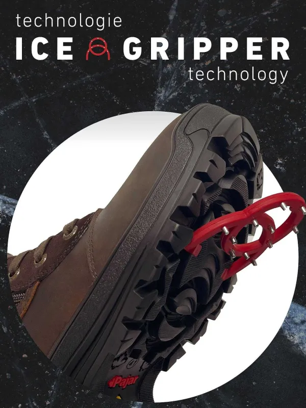 Pajar Casual Boots<Sarge Ig Men'S Boot W/ Ice Grippers Tan/Church