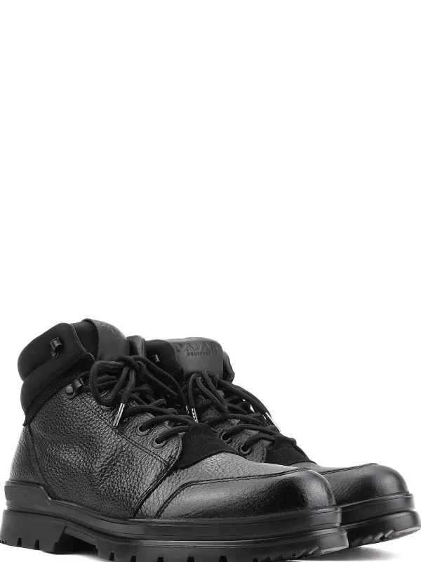 Pajar Winter Boots<Shane Men'S Heritage Boot W/ Ice Grippers Black