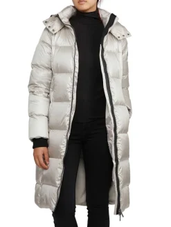Pajar Puffers<Solstice Women'S Long Puffer Champagne