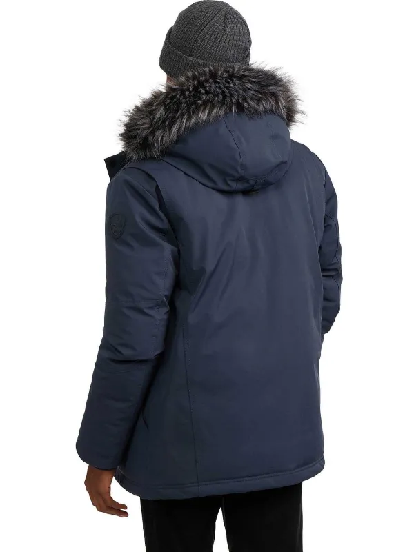 Pajar Fall/Winter<Soren Men'S Parka W/Faux Fur Trim Navy