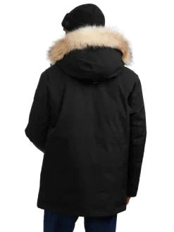 Pajar Fall/Winter<Soren Men'S Parka W/Faux Fur Trim Black