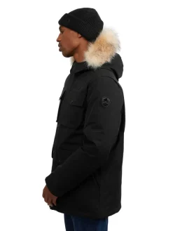 Pajar Fall/Winter<Soren Men'S Parka W/Faux Fur Trim Black