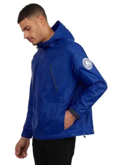 Pajar Fall/Winter<Sparrow Men'S Packable Rain Jacket Cobalt