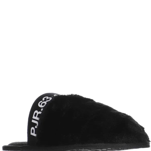 Pajar Slippers<Stevie Women'S Faux Fur Slipper Black