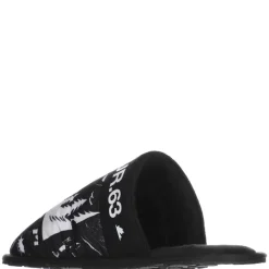 Pajar Slippers<Stewie Men'S Textile Slipper Black Vintage Print