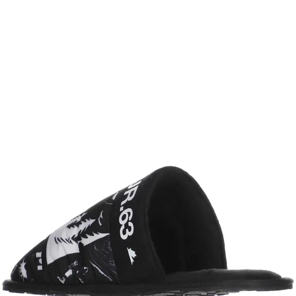 Pajar Slippers<Stewie Men'S Textile Slipper Black Vintage Print