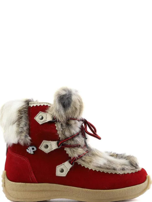 Pajar Winter Boots<Suzie Women'S Heritage Moccasin Boot Red/Bone/Multi