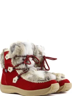 Pajar Winter Boots<Suzie Women'S Heritage Moccasin Boot Red/Bone/Multi