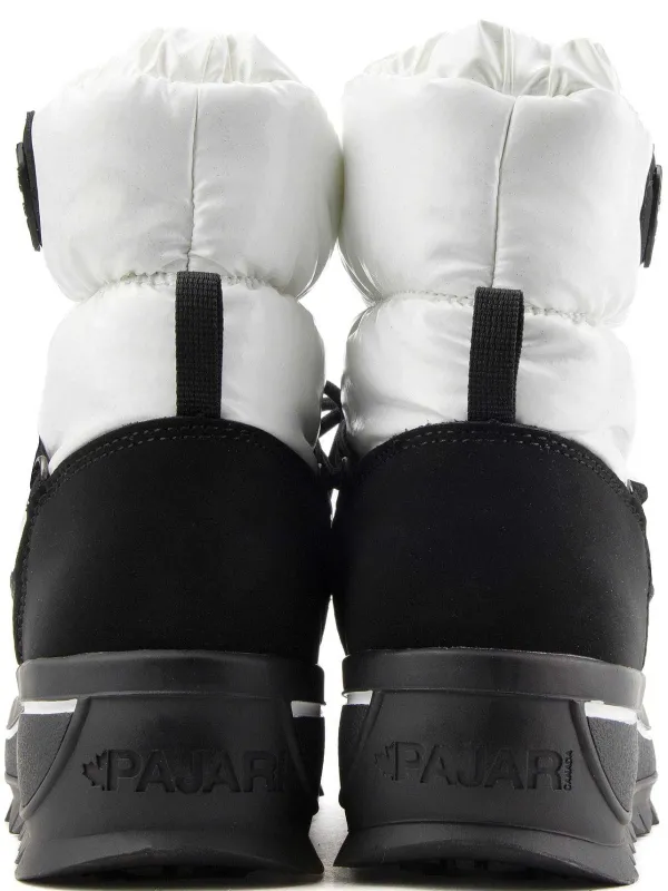Pajar Galaxy Collection<Taya Nylon Women'S Lace-Up Boot White Stellare