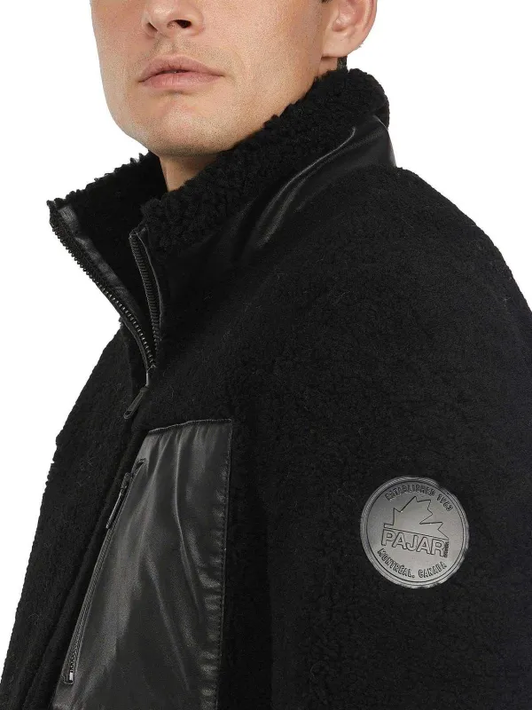 Pajar Premium Shearling<Teddy Men'S Sheepskin Coat Black/Black