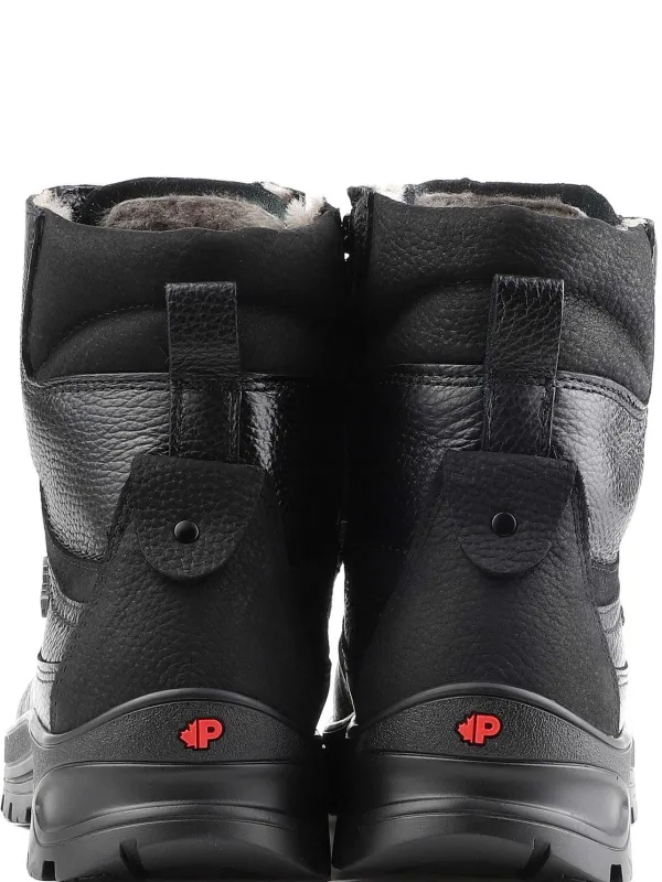 Pajar Ice Gripper<Thomas G Men'S Heritage Boot W/ Ice Grippers Black