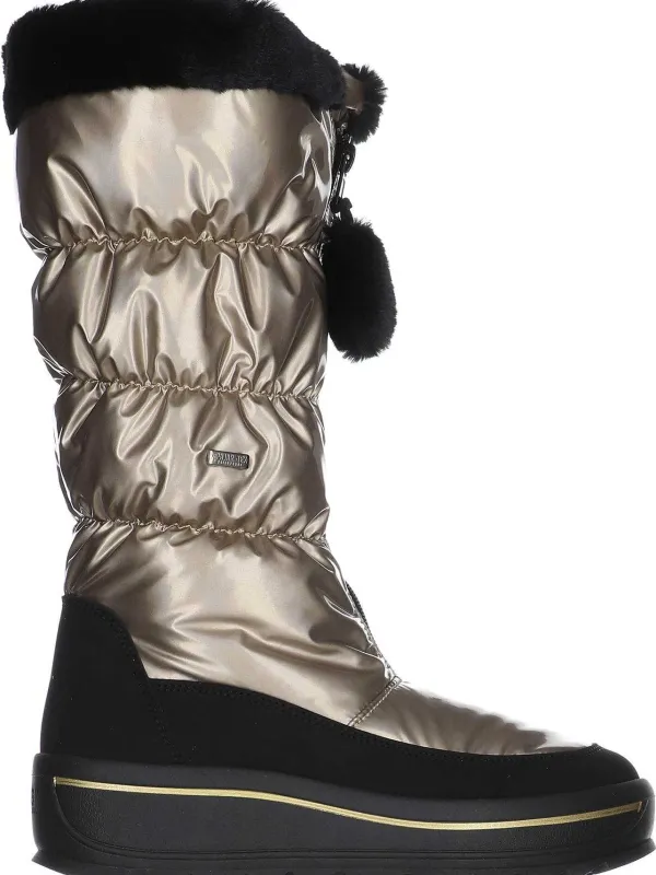 Pajar Winter Boots<Toboggan 2.0 Women'S Front-Zip Boot Gold Metal Stellare