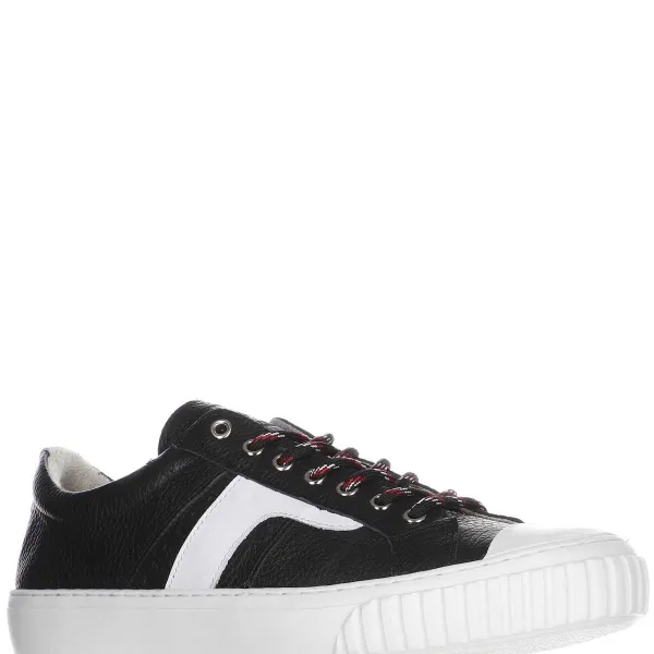 Pajar Sneakers<Trevor Leather Men'S Sneaker Black