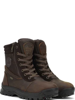 Pajar Winter Boots<Trooper Ig Men'S Boot W/ Ice Grippers Brown