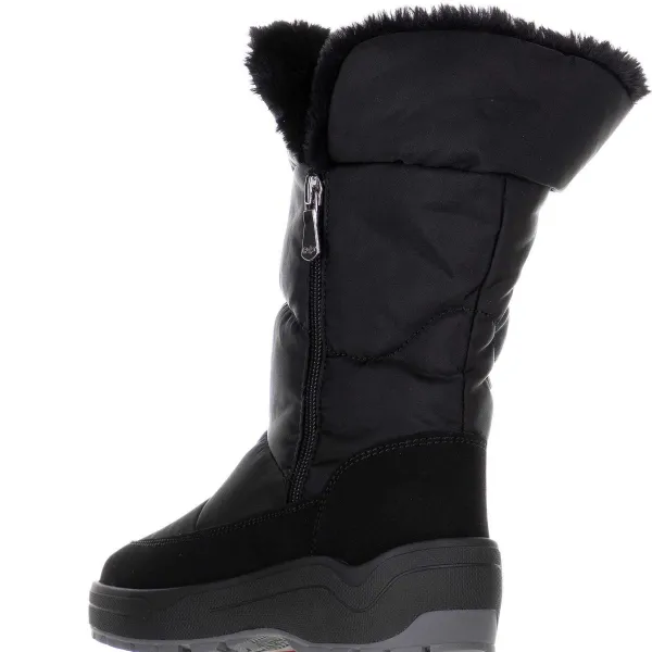 Pajar Ice Gripper<Valentina Women'S Boot W/ Ice Grippers Black Iron