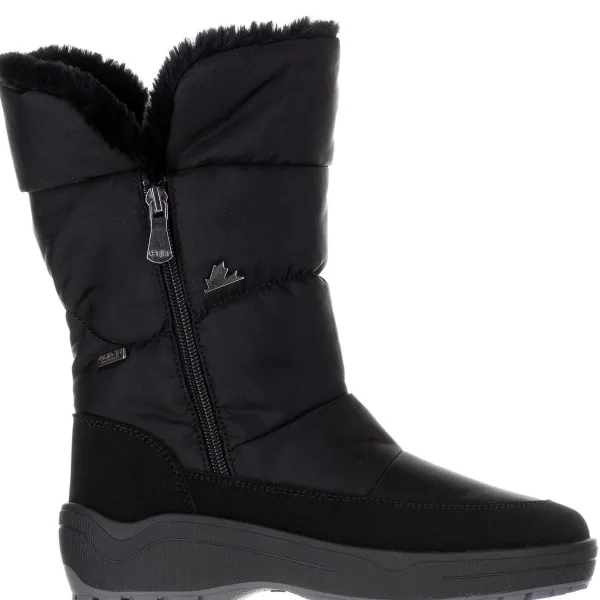Pajar Ice Gripper<Valentina Women'S Boot W/ Ice Grippers Black Iron