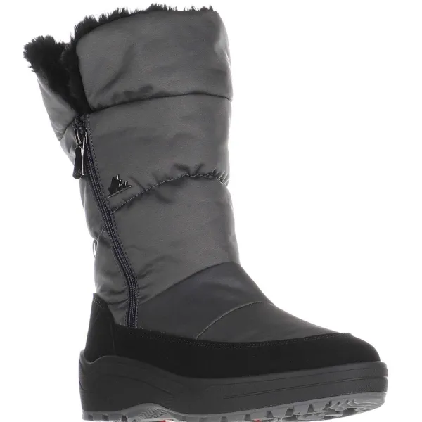 Pajar Winter Boots<Valentina Women'S Boot W/ Ice Grippers Charcoal Iron