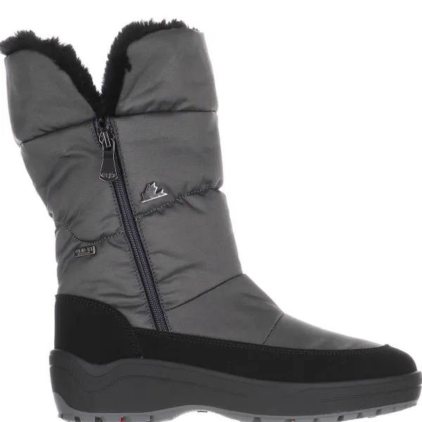 Pajar Winter Boots<Valentina Women'S Boot W/ Ice Grippers Charcoal Iron