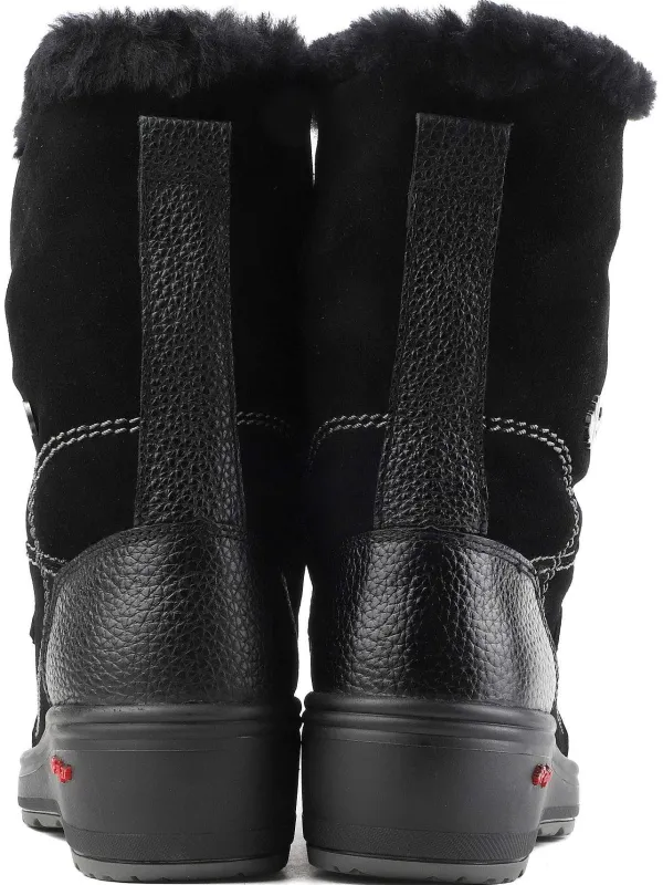 Pajar Ice Gripper<Valerie Women'S Heritage Boot W/ Ice Grippers Black
