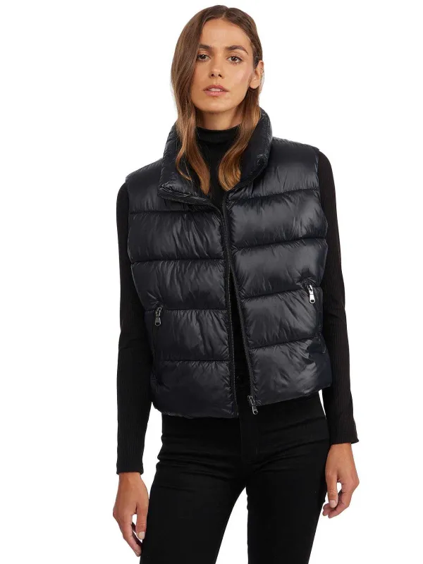 Pajar Puffers<Vela Women'S 3-In-1 Lightweight Packable Puffer Black