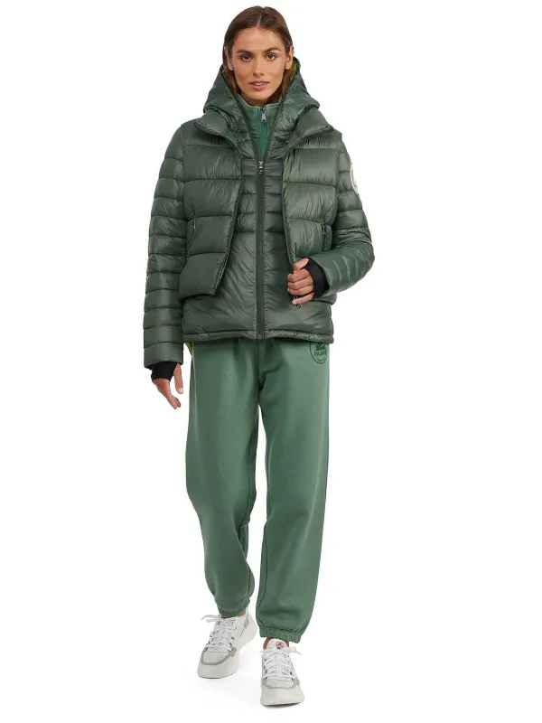 Pajar Vests<Vela Women'S 3-In-1 Lightweight Packable Puffer Olive