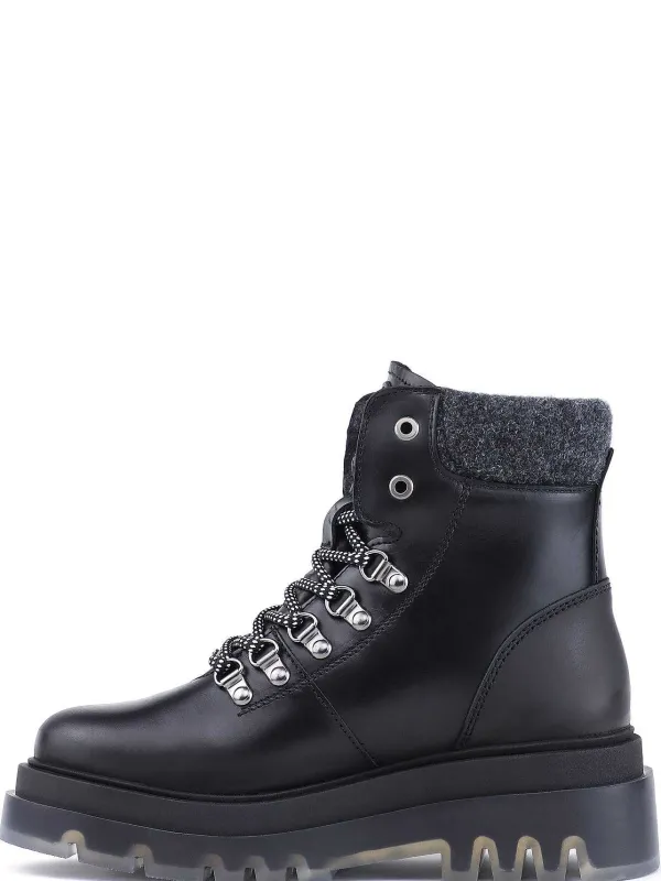 Pajar Winter Boots<Vienna Women'S Lace-Up Boot Black