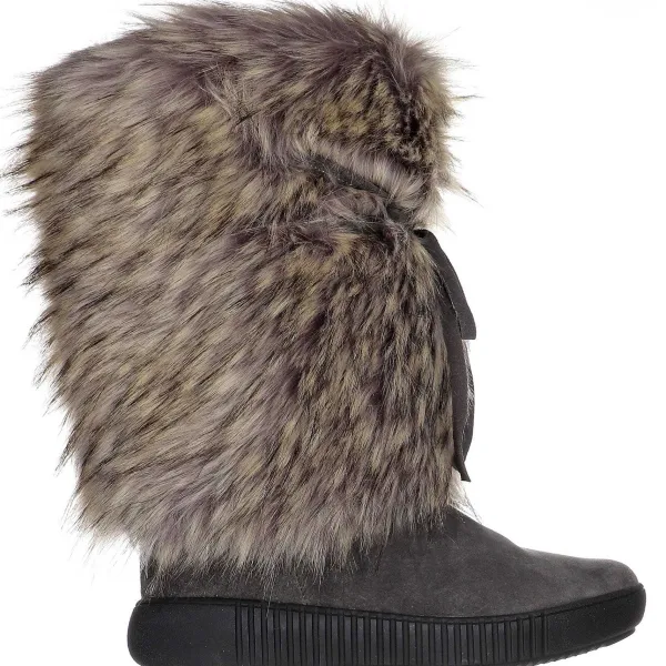 Pajar Winter Boots<Viera-Eco Women'S Faux Fur Boot Grey