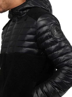 Pajar Fall/Winter<West Men'S Mixed-Media Transitional Jacket Black