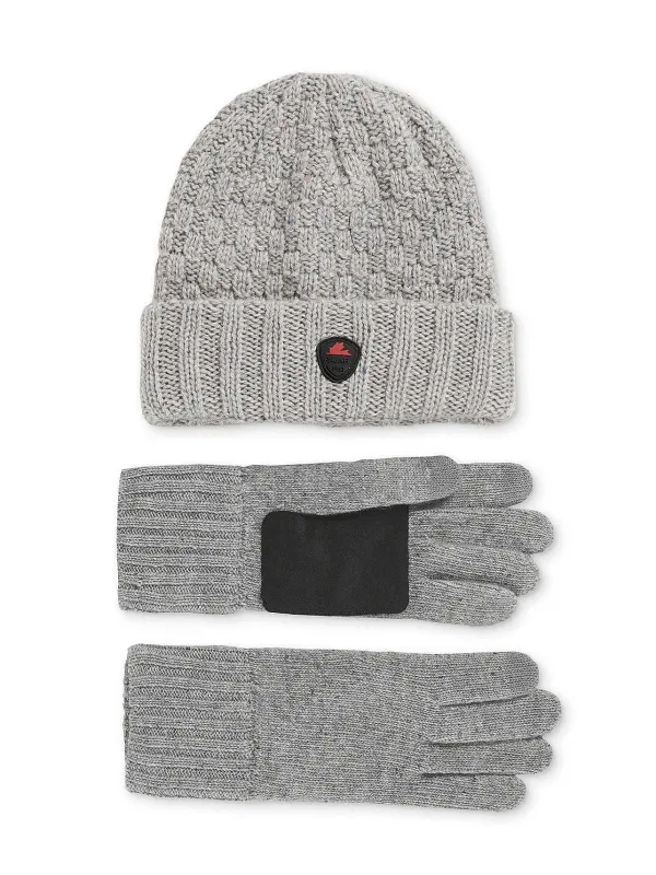 Pajar Hats And Headwear<William Hat And Wilson Glove Set For Men Silver
