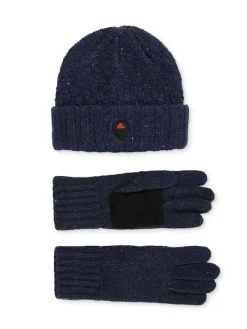 Pajar Fall/Winter<William Hat And Wilson Glove Set For Men Navy