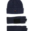 Pajar Hats And Headwear<William Hat And Wilson Glove Set For Men Navy