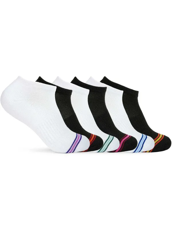 Pajar Fall/Winter<Women'S Performance Low Cut Socks 6-Pack Multi Black/White