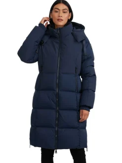 Pajar Puffers<Zaniah Women'S Long Puffer Jacket Navy