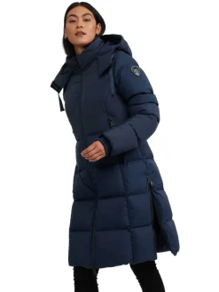 Pajar Puffers<Zaniah Women'S Long Puffer Jacket Navy
